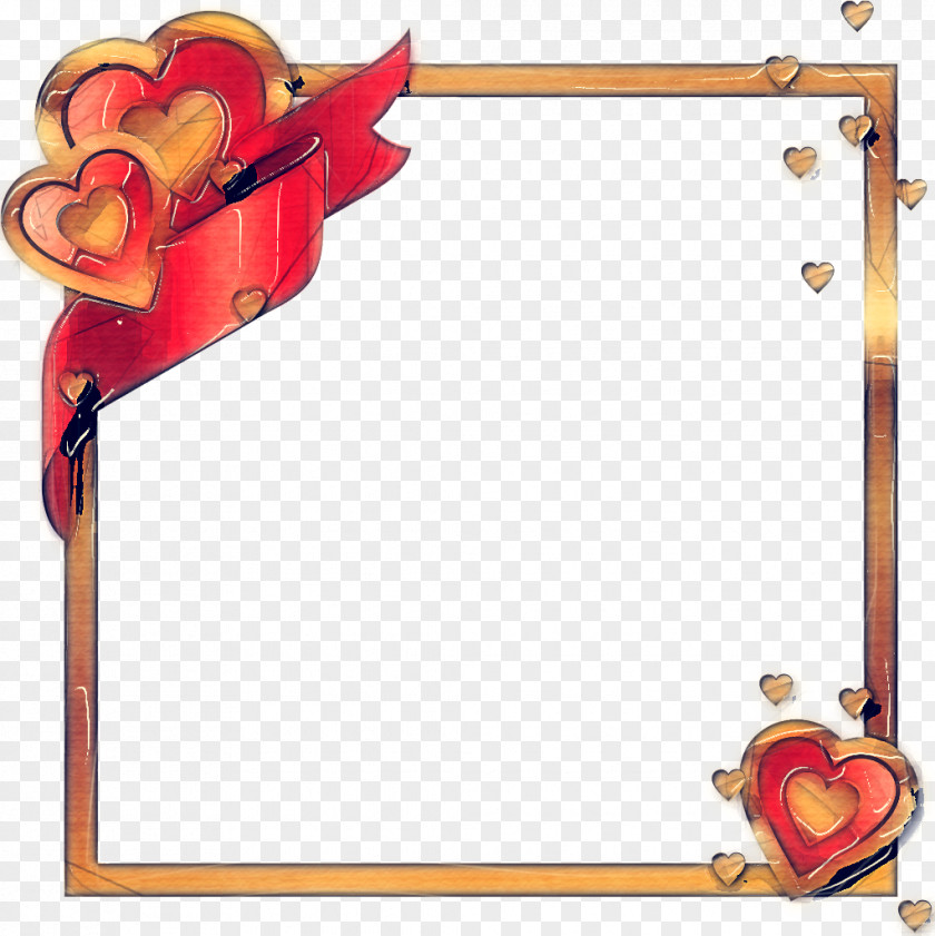 Picture Frame Heart PNG