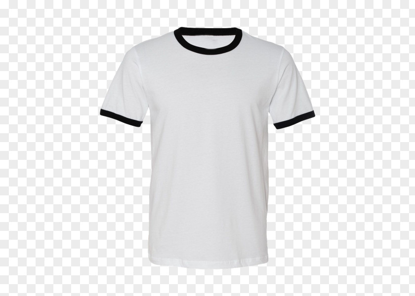 T-shirt Ringer Sleeve Collar PNG