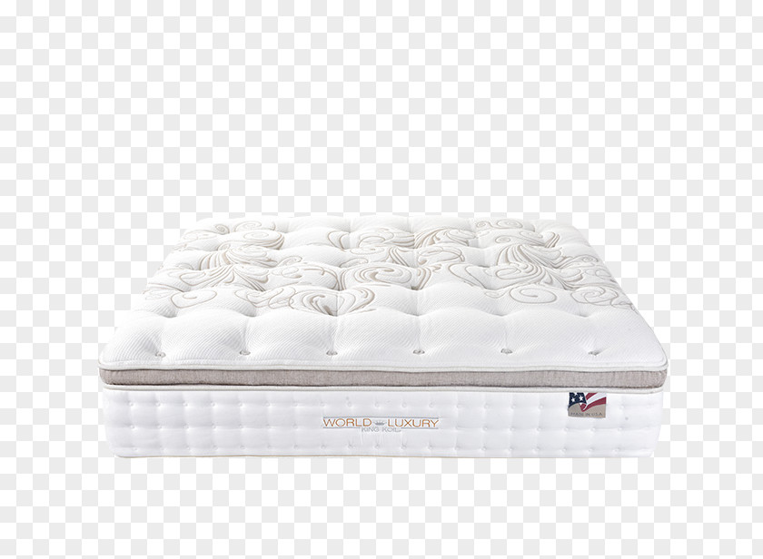 Thicker Latex Mattress Material Bed Frame PNG