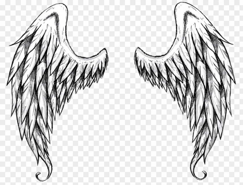 Angel Drawing Outline Clip Art PNG