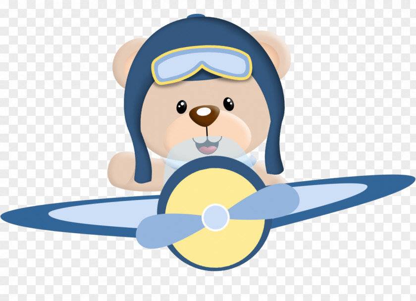 Aviao Bear Airplane 0506147919 Paper Party PNG