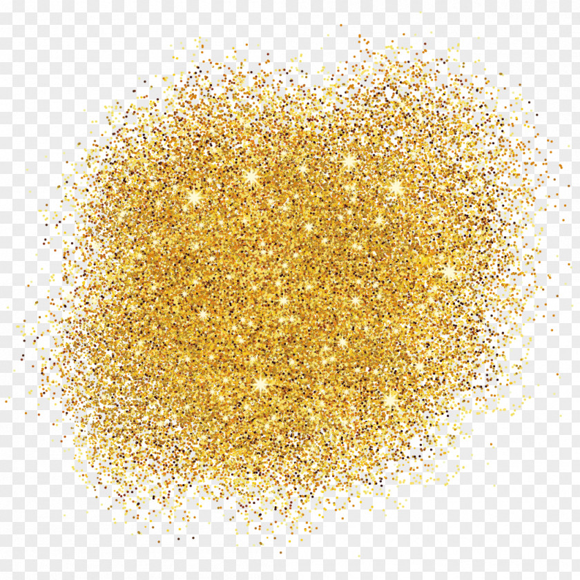 Glitter 2018 Gold PNG