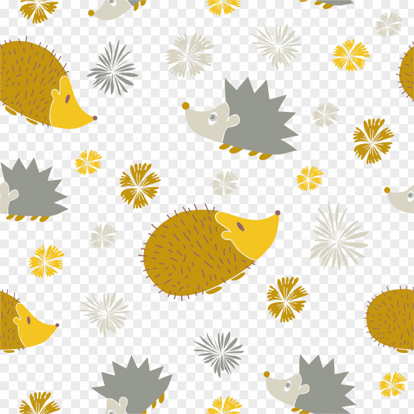 Hedgehog Wallpaper Vector Cuteness Illustration PNG