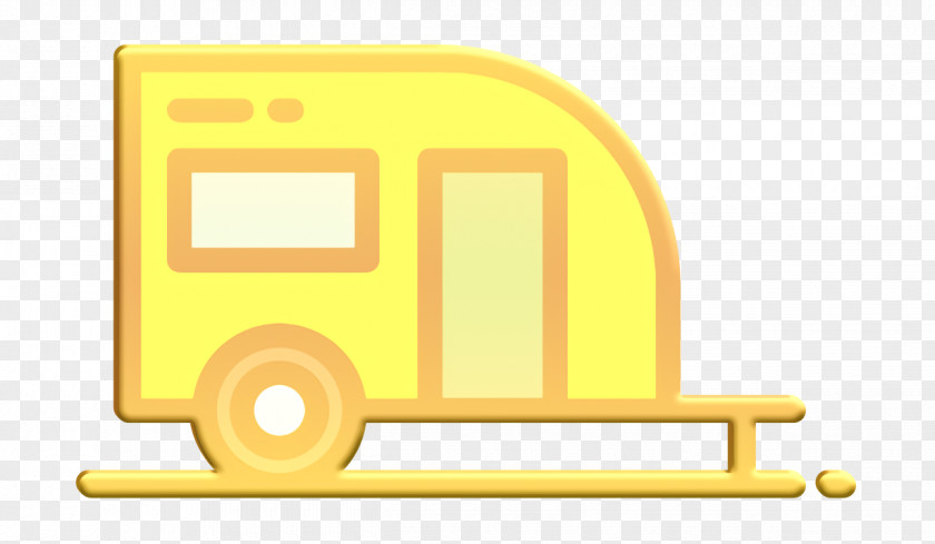 Camping Outdoor Icon Travel Trailer PNG