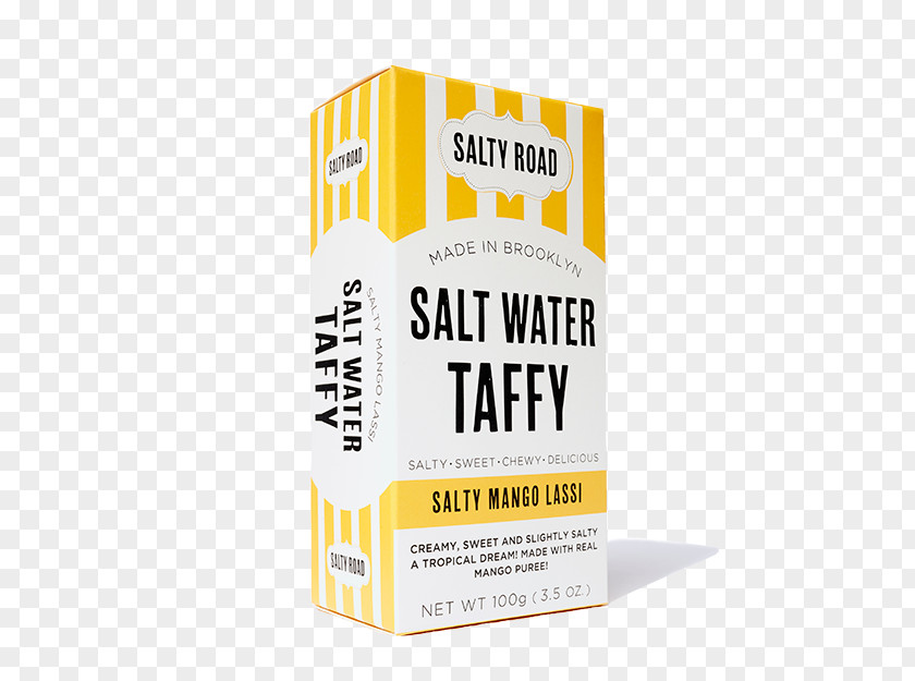 Mango Lassi Salt Water Taffy Gummi Candy Seawater PNG