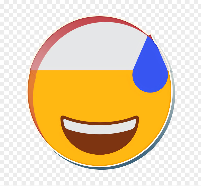 Mouth Cartoon Cap Icon Cold Sweat Emoji PNG