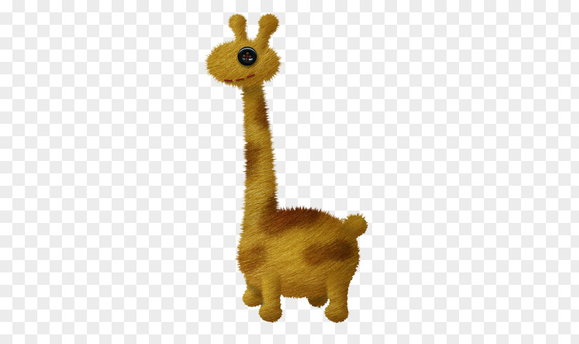 Plush Giraffe Pixabay Illustration PNG