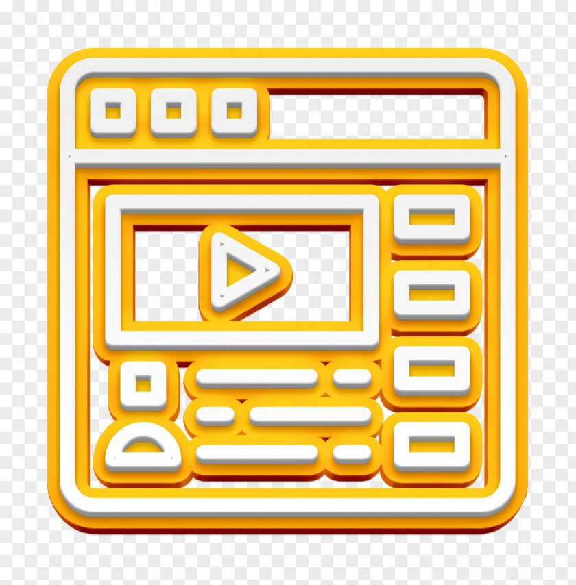 Video Stream Icon User Interface Vol 3 PNG