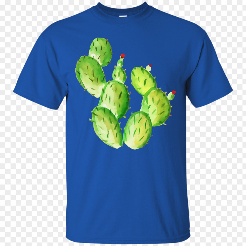 Watercolor Cactus T-shirt Hoodie Sleeve Top PNG