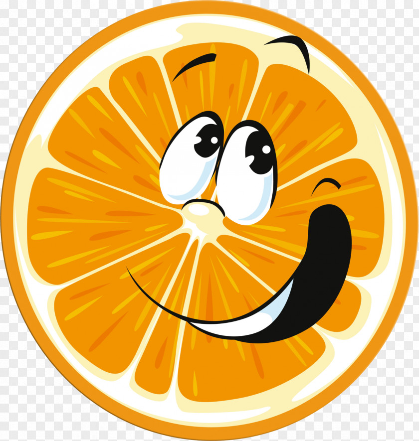 Yellow Citrus Pineapple Cartoon PNG