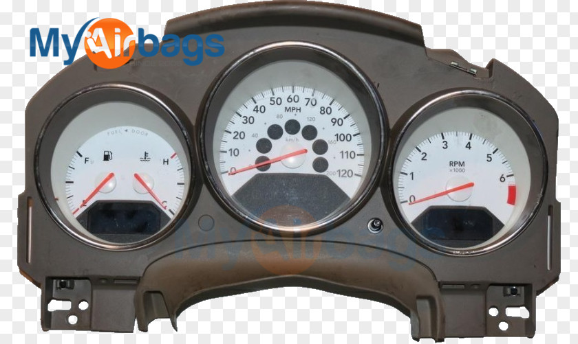 Car Motor Vehicle Speedometers 2007 Dodge Caliber Electronic Instrument Cluster PNG