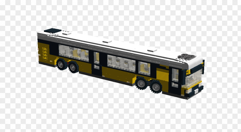 City Bus Transport Toy PNG
