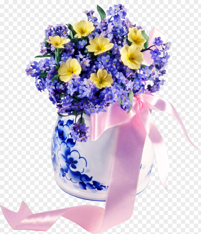 Forget Me Not Birthday Flower Clip Art PNG