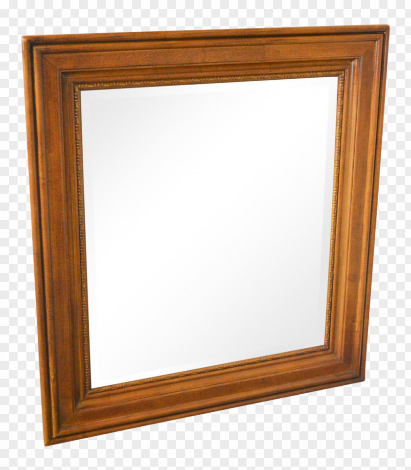 All Solid Wood Frame Mirror Picture Frames Table Chairish Window PNG