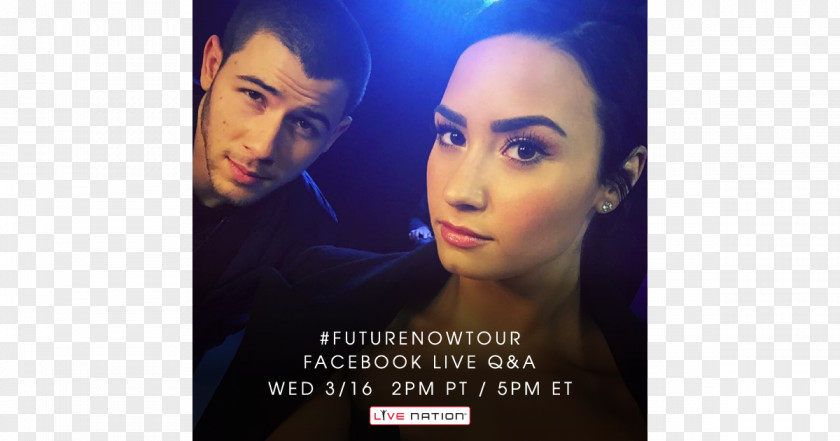 Demi Lovato Nick Jonas Future Now Tour Singer-songwriter Actor PNG