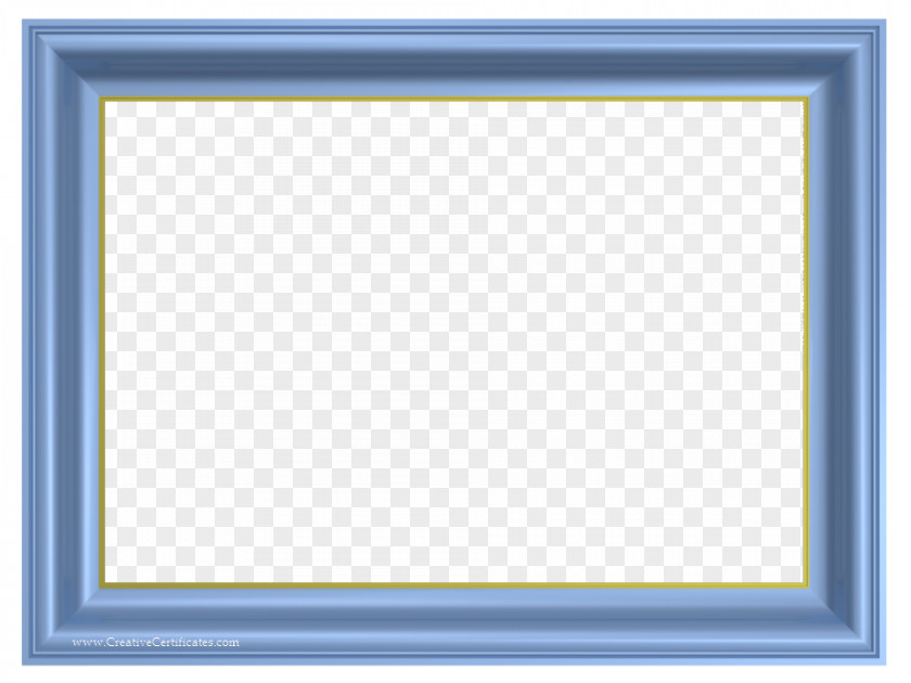 Free Blue Borders And Frames Picture Frame PNG