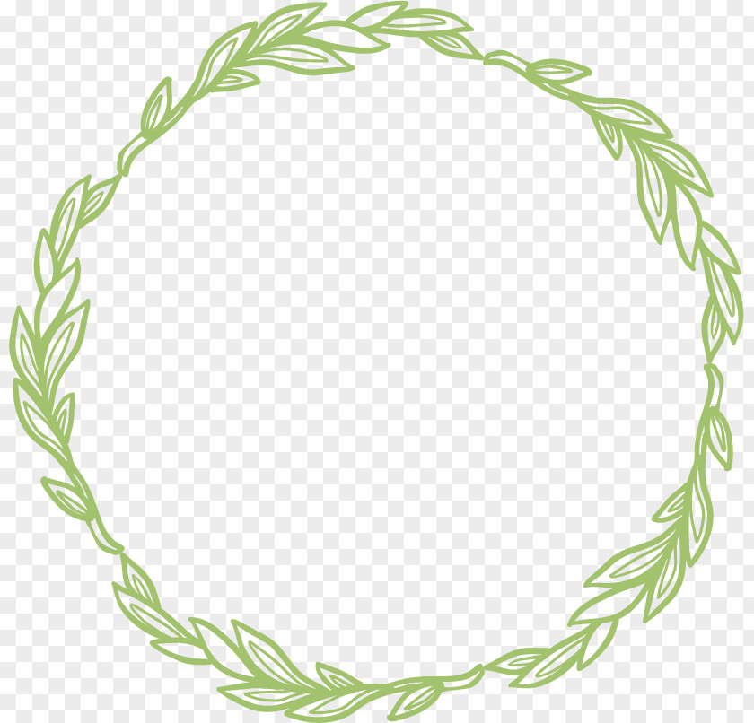 Garland Lace Hand-painted Border Graphic Design Wreath PNG