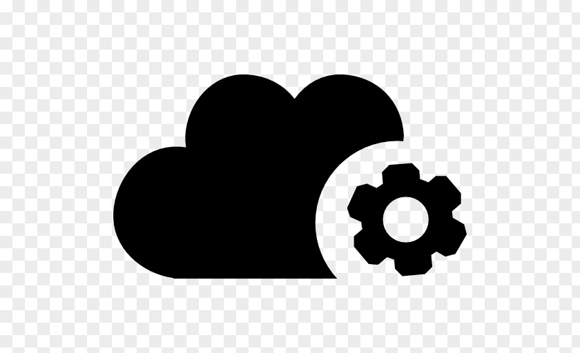 Gear Icon Cloud Computing Symbol Download PNG