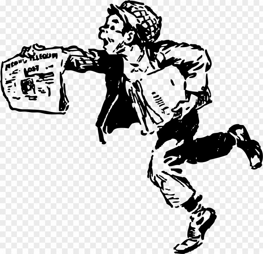 Realistic Clipart Paperboy Newspaper Drawing Clip Art PNG