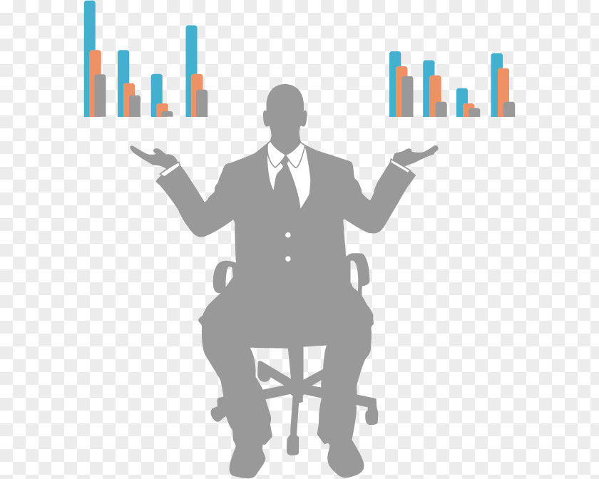 Vector Man Sitting In A Chair Sales Real Estate Agent Buyer For Sale By Owner PNG