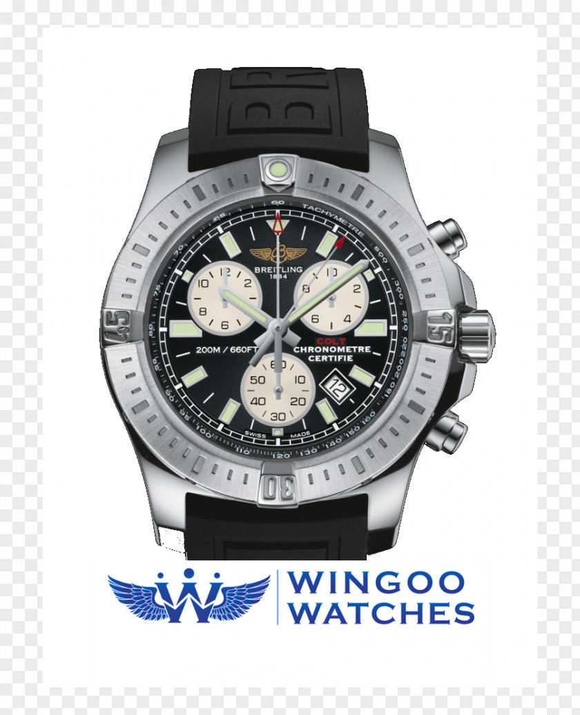 Watch Breitling Colt Chronograph SA Strap PNG