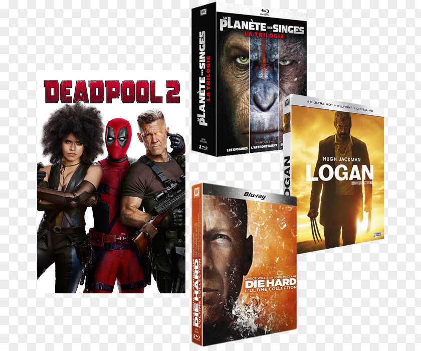 Deadpool Blu-ray Disc Hollywood Film Cinema PNG