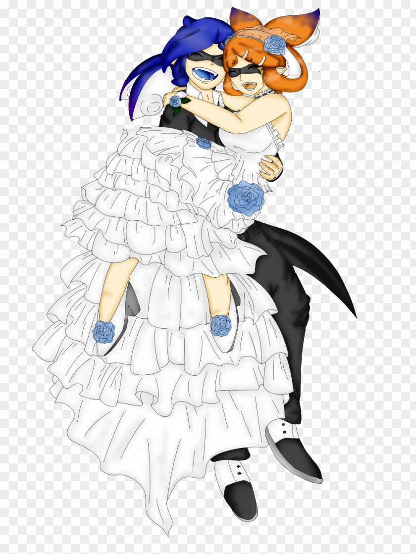 Happy Wedding Couple Wallpaper Illustration Clip Art Legendary Creature Costume PNG