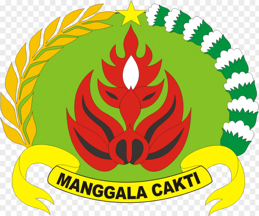 KIRANA Indonesian Tadulako 132 Military Resort Command Subregional Logo PNG
