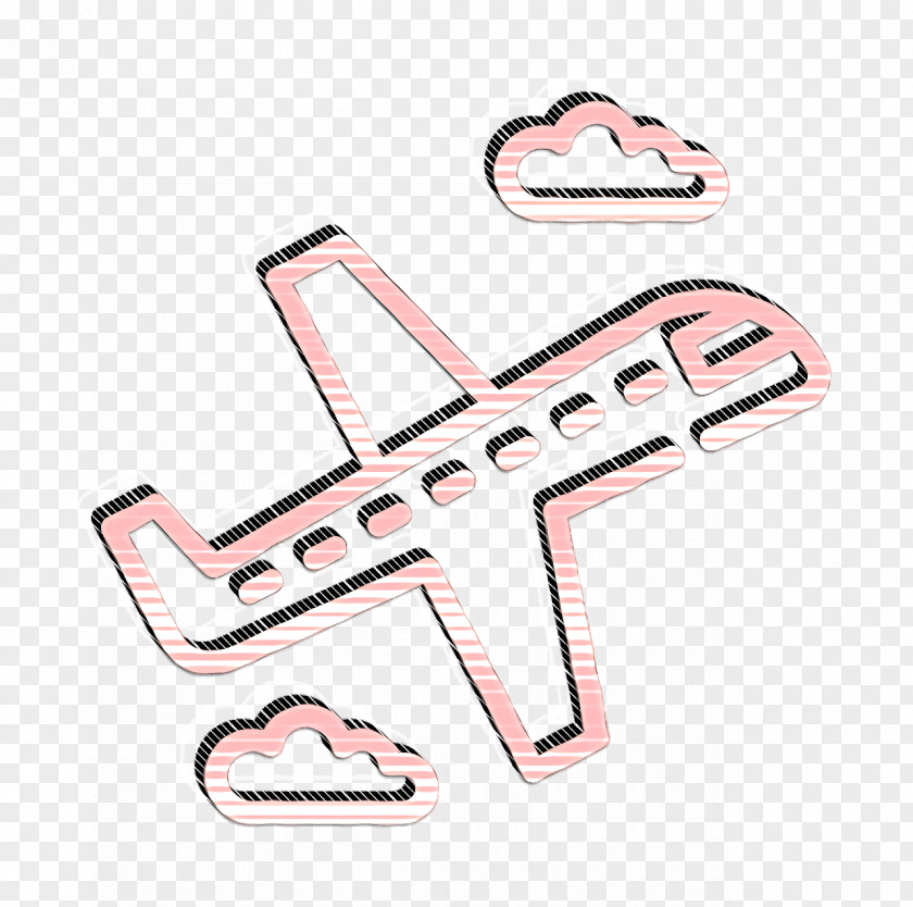 Logistic & Delivery Icon Airplane Plane PNG