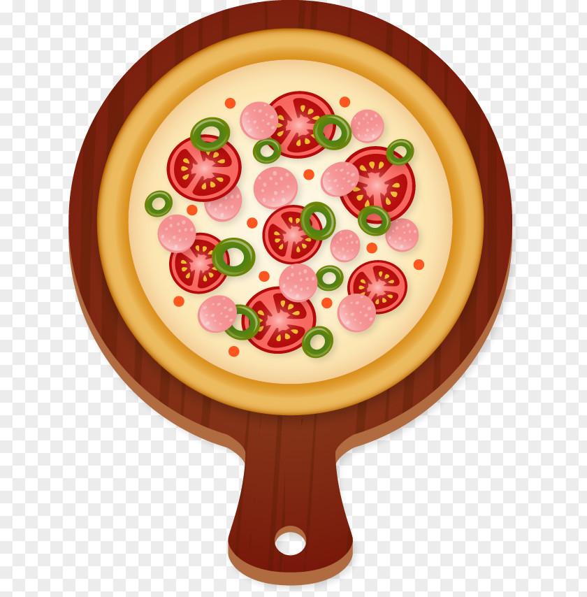 Pizza Vector Material Disc Italian Cuisine PNG