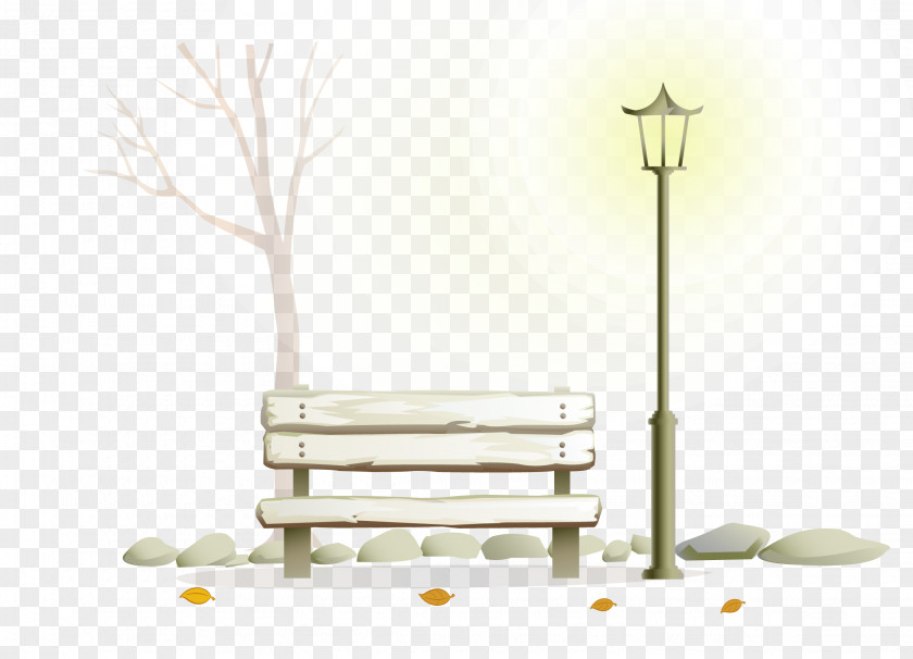 Street Chair Bench Light Stool PNG