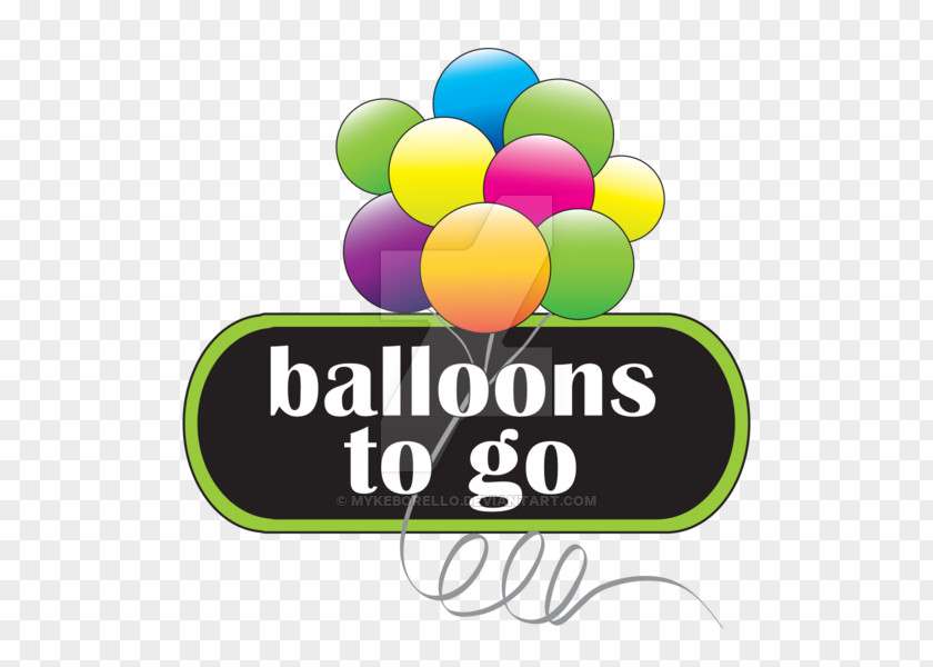 Balloon Balloons To Go Logo West 15th Street Centrepiece PNG
