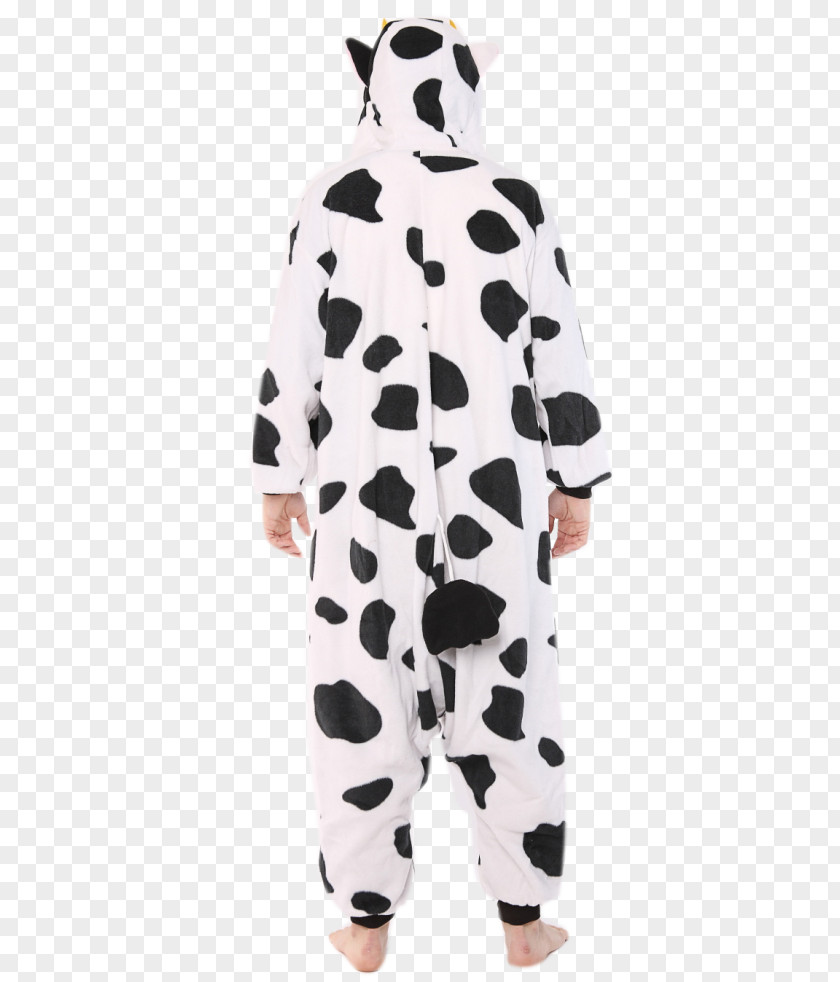 Cow Pattern Pajamas Dalmatian Dog Sleeve Costume PNG