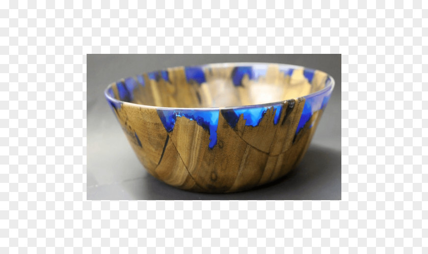 Inclusive Resin Wood Bowl Epoxy Glass PNG