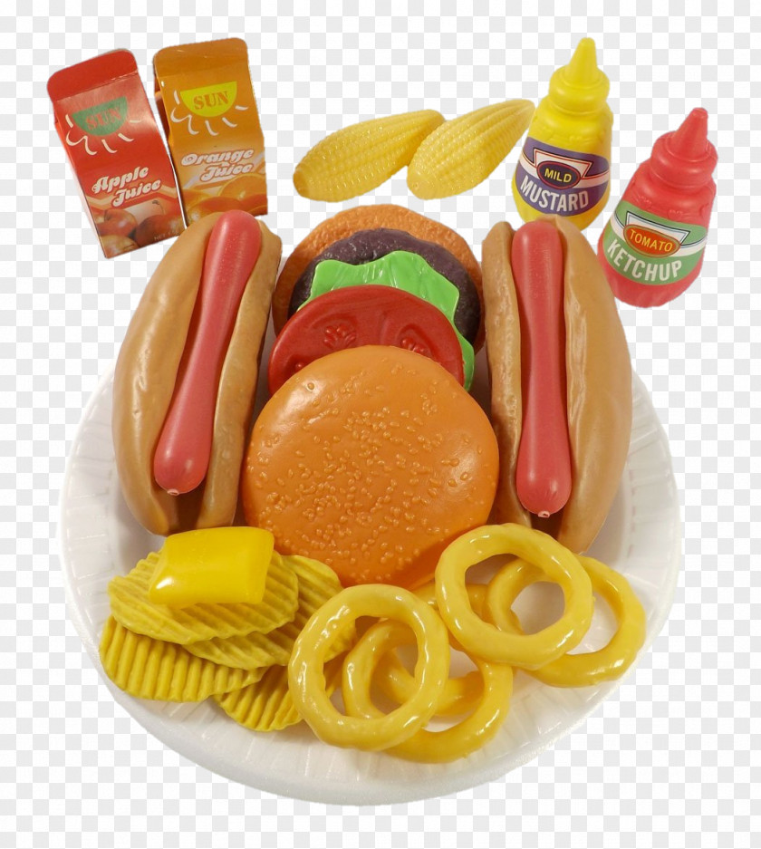 Clean Food Fast French Fries Hot Dog Hamburger Junk PNG