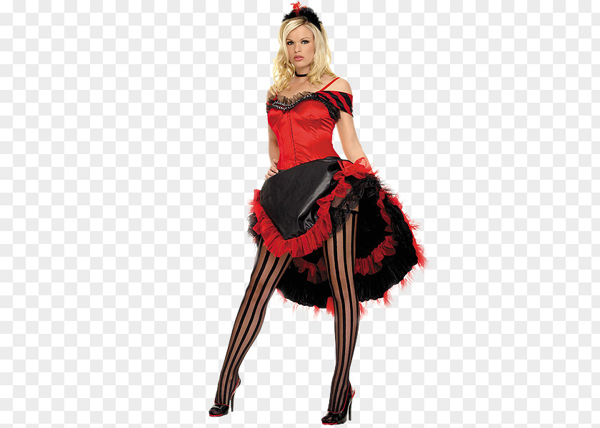 Dress Moulin Rouge Costume Clothing Can-can PNG