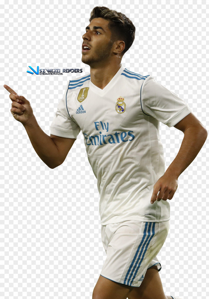 Marco Asensio Real Madrid C.F. Palma T-shirt PNG