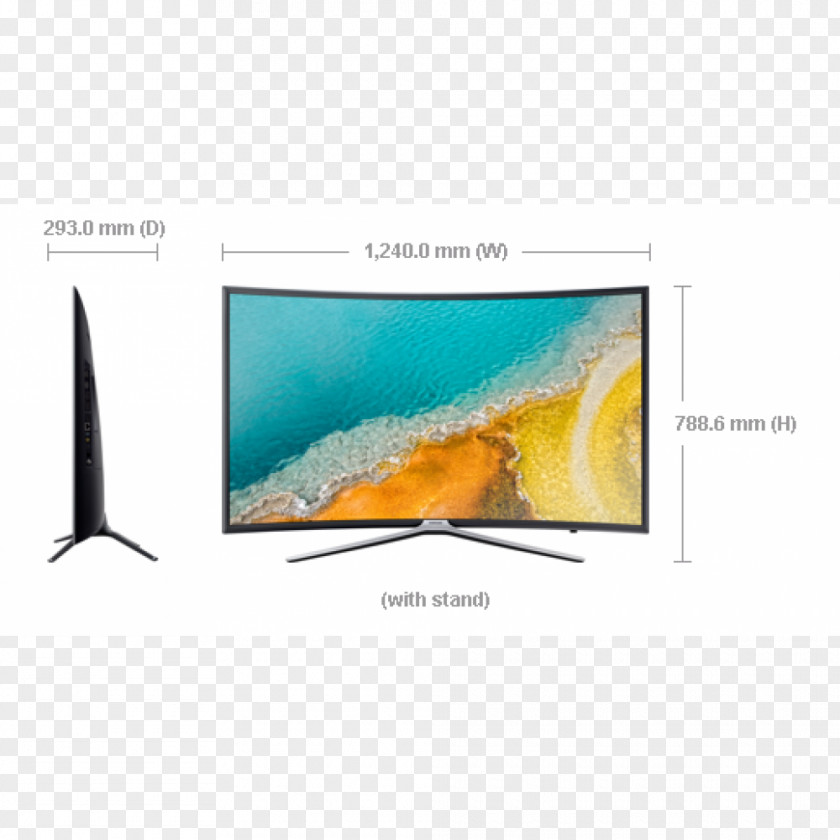 Samsung Smart TV LED-backlit LCD Television 4K Resolution PNG