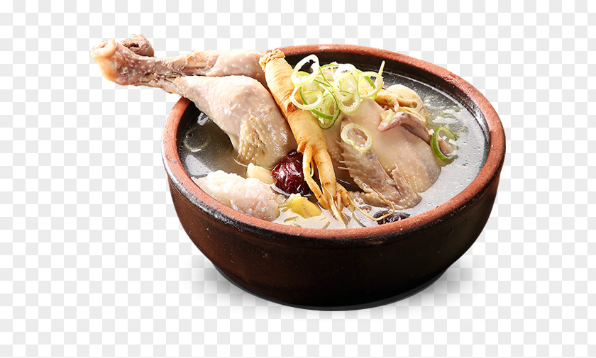 Chicken Samgye-tang Bak Kut Teh Soup Korean Cuisine PNG
