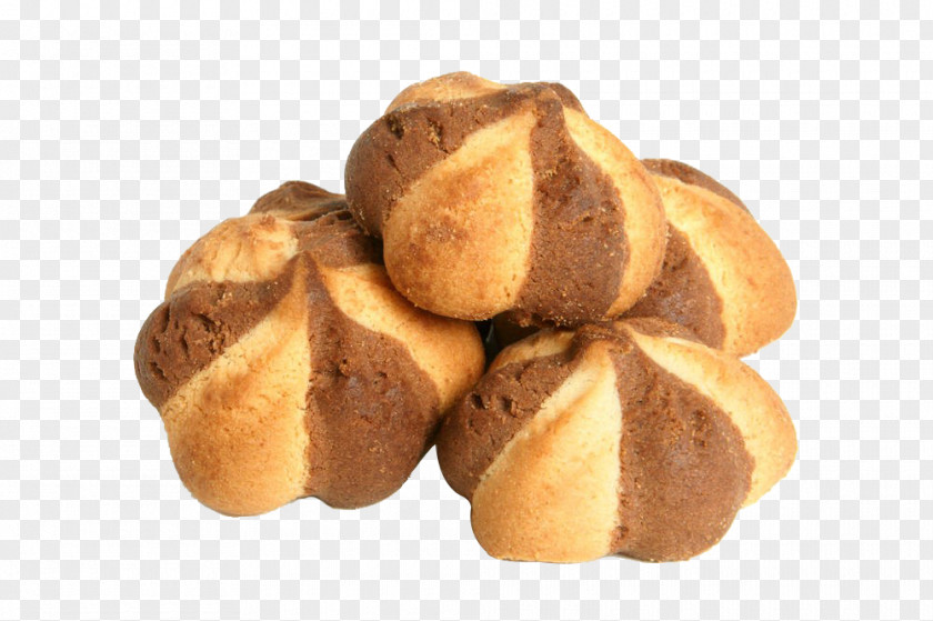 Chocolate Cream Cookies Cookie Small Bread Pandesal Butter PNG
