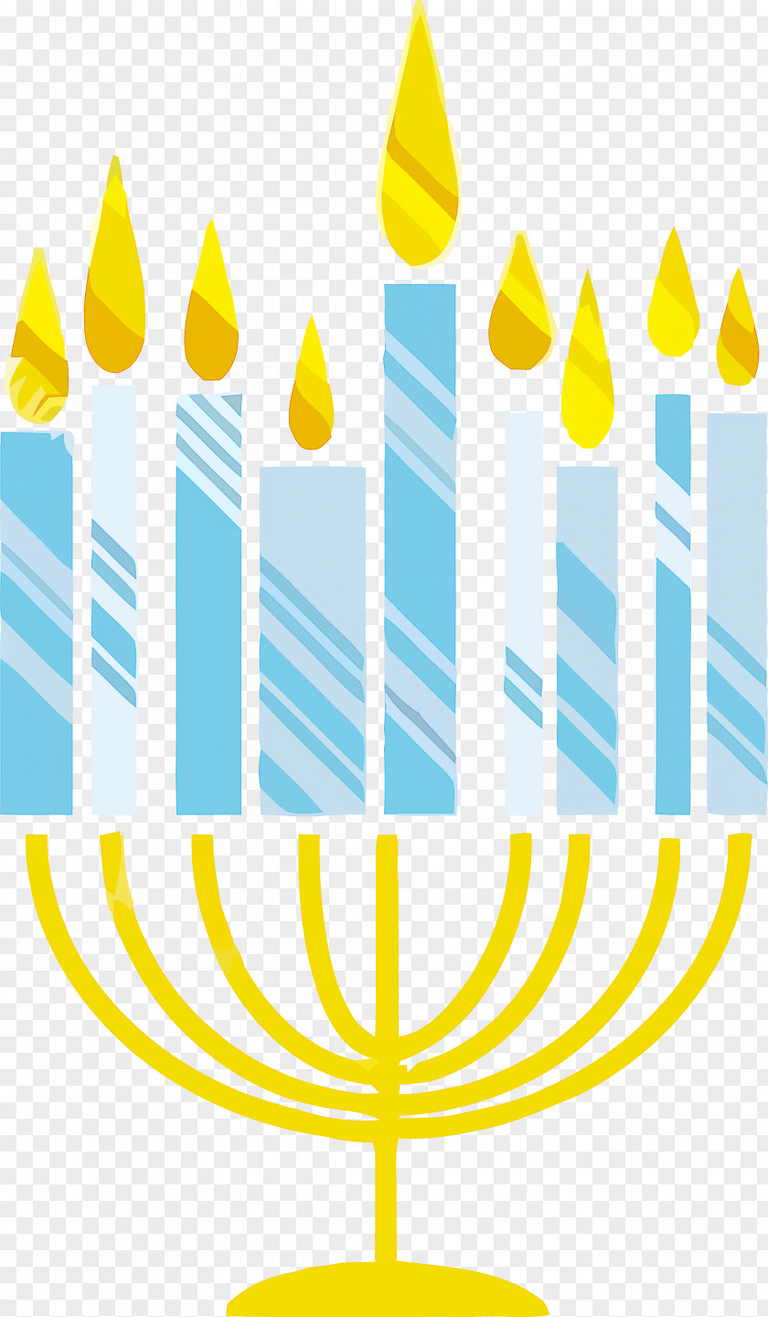 Hanukkah Candle Happy PNG