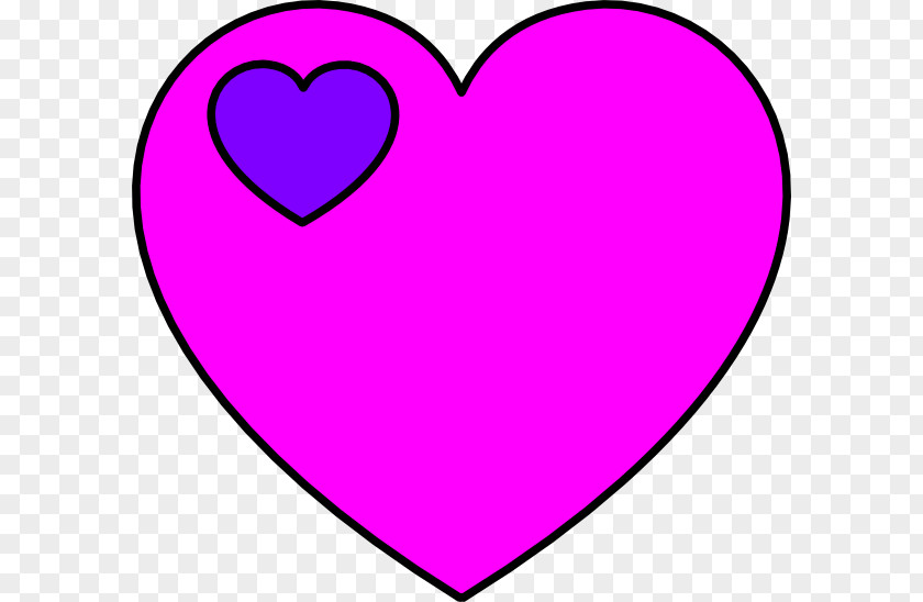 Voilet Clipart Heart Violet Clip Art PNG