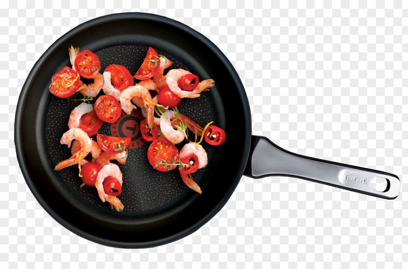 Wok Frying Pan Tefal Non-stick Surface Cookware Tableware PNG
