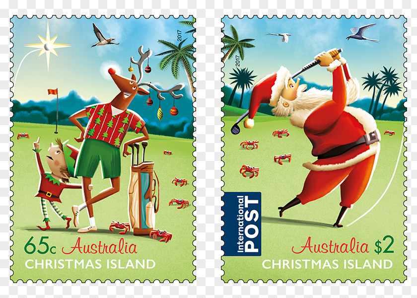 Australia Post Christmas Stamp Postage Stamps PNG