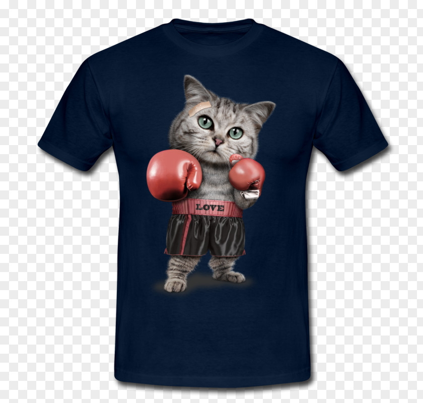 Cat Polydactyl T-shirt Boxer Kitten PNG