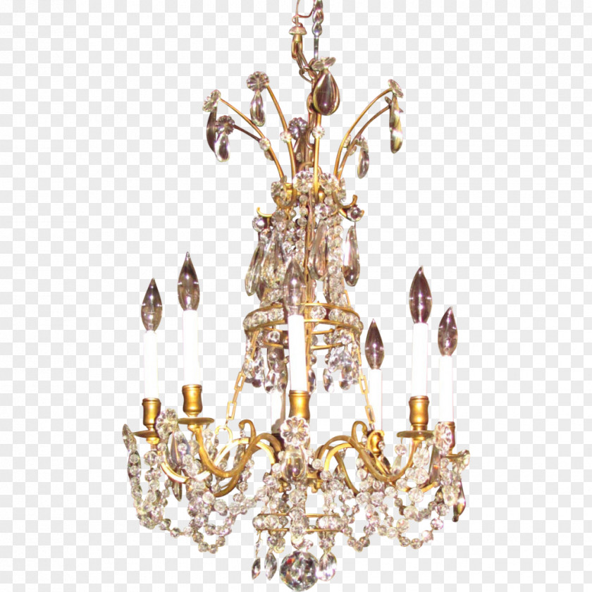 Chandelier Lighting Crystal Antique PNG