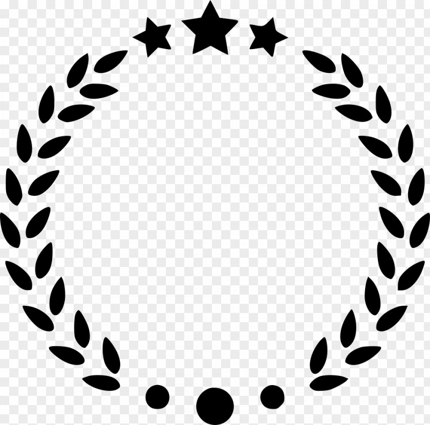 Glory Award Medal Laurel Wreath PNG