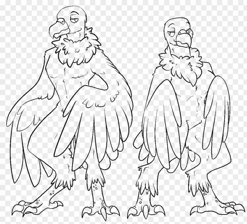 Vulture Drawing Art Homo Sapiens Anthropomorphism PNG