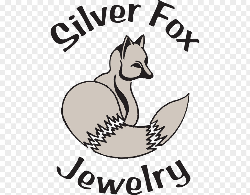Arctic Fox Red Silver Jewelry Clip Art PNG