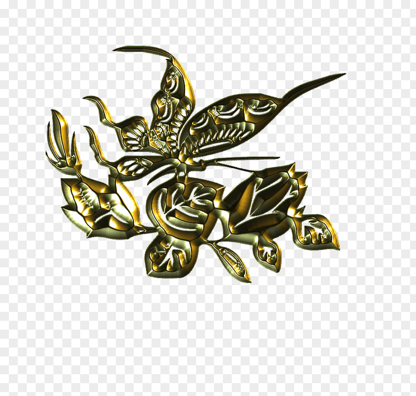 Butterfly PhotoScape Insect GIMP Brass PNG